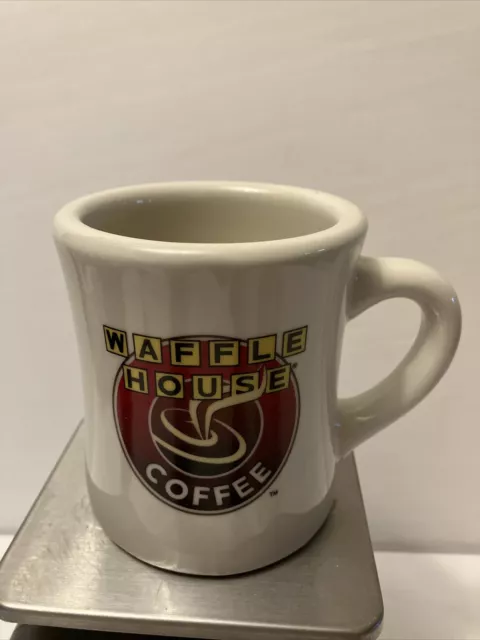 Vintage Waffle House White Coffee Mug Cup by Tuxton Restaurant Original 9oz