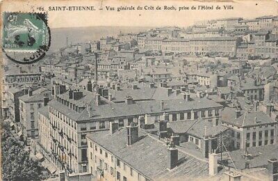 SAINT-ETIENNE - Vue générale du Crêt de Roch, prise de l'Hôtel de Ville