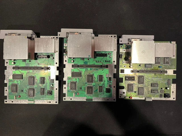 Super Nintendo SNES Lot Of 3 Motherboards For Parts/Not Working
