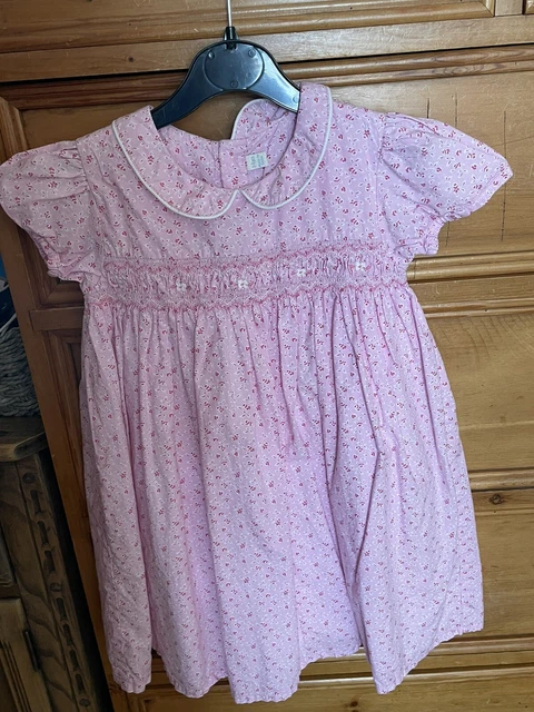 JoJo  Maman Bebe Smoked Dress In Vgc Age 3-4 Years
