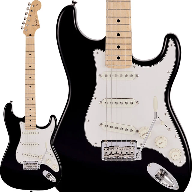 Fender Fabriqué En Japon Junior Collection STRATOCASTER Noir Avec Housse 5