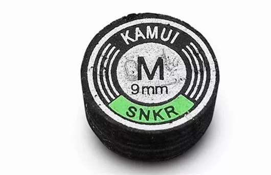 Kamui Black Snooker Tip Available In Various Sizes And Densities S2026