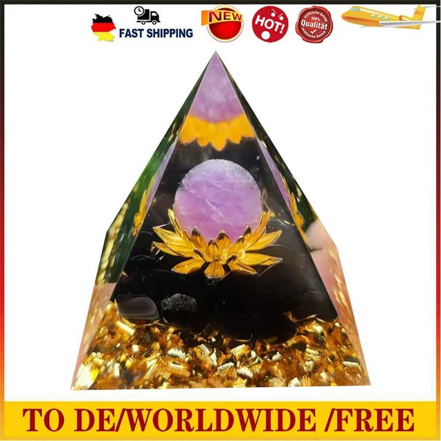 Fuaensm Orgon Pyramide Pyramide Kristall Gesundheit Energie Reiki Pyramide NatÃ¼