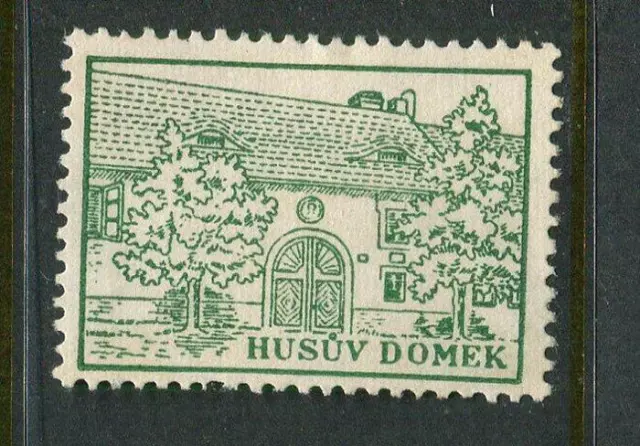 Husuv Domek Reklamemarke Poster Stamp