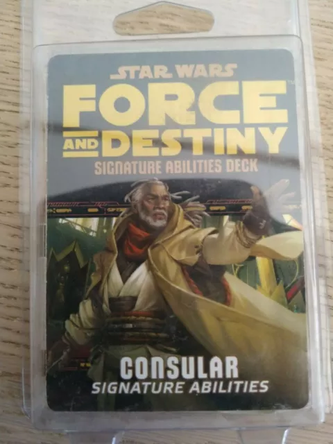 Star Wars RPG - Signature Abilities Deck - Consular Signature Abilities - OVP