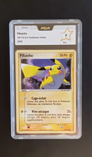 Carte Pokémon Pikachu 78/110 Non Holo - Bloc Ex Fantômes Holon - FR - PCA 5