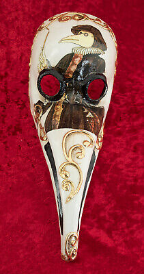 Mask Doctor of The Plague Miniature - Carnival from Venice 1927 3