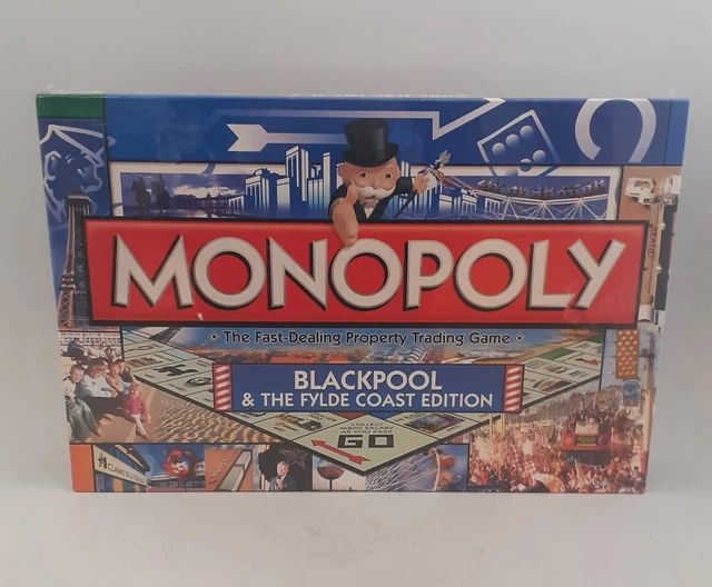 HASBRO MONOPOLY BLACKPOOL & The Fylde Coast Edition 2010 NUOVO (AN_6031