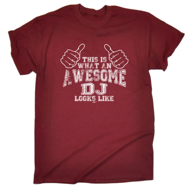 This Is What Awesome Dj - Mens Funny Novelty Top Gift T Shirt T-Shirt Tshirts