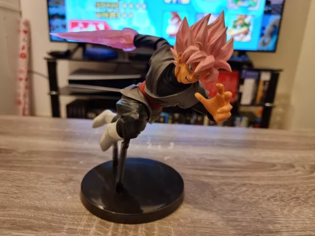 Figurine DRAGON BALL SUPER Goku Black super saiyan rosé