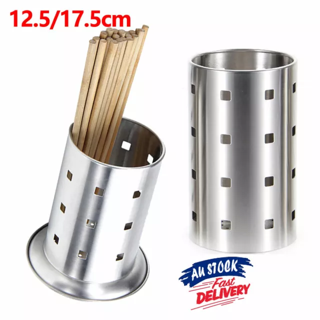 Home Rack cutlery stand holder Kitchen Utensil Stainless Steel Conical Drainer