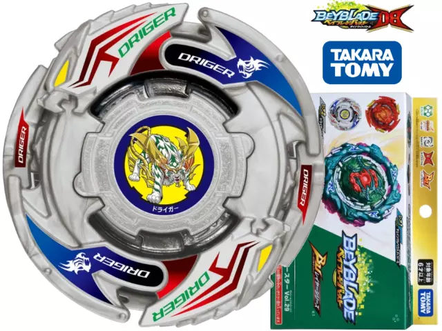 Takara Tomy B-198 #03  Driger V2 Over Wedge' Beyblade BU - CONFIRMED