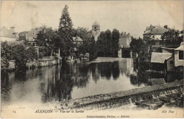CPA ALENCON - Vue sur la Sarthe (138381)