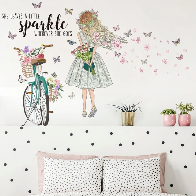 Prácticas pegatinas de pared 11.81 * 35.4 pulgadas 30 * 90 cm baño flores hágalo usted mismo
