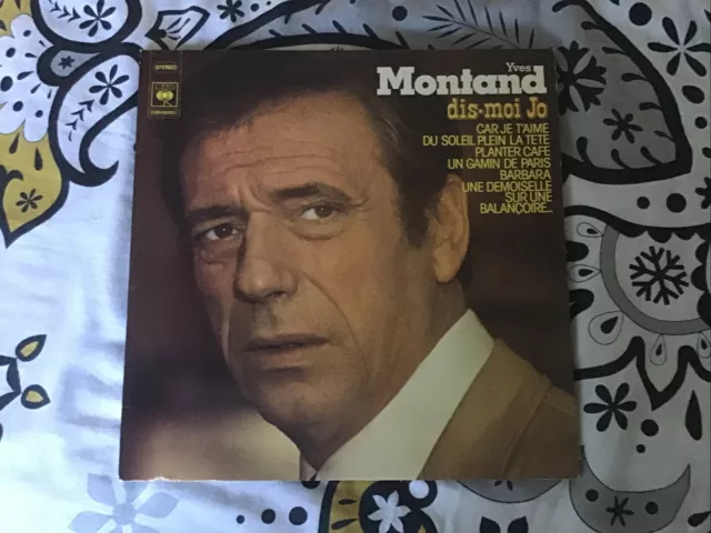 YVES MONTAND dis-moi jo / 2 Lp's 1974