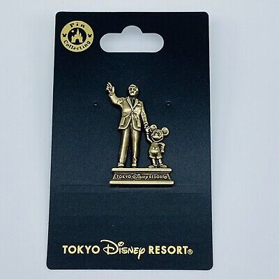 TOKYO Disney RESORT Mickey Mouse x Walt Disney Partners Pin Japan 2021