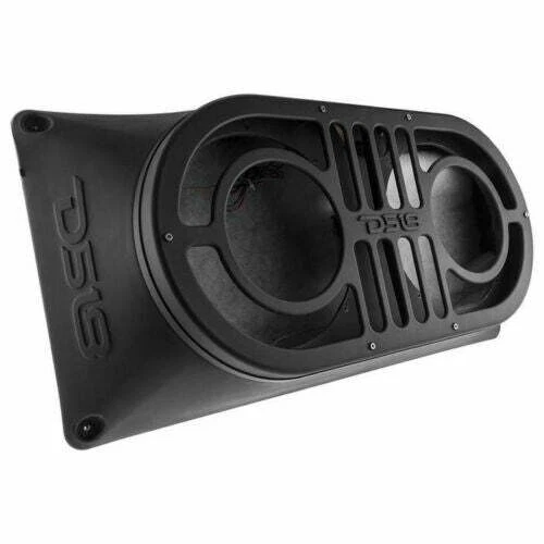 DUAL 10& JEEP Subwoofer Enclosure Box Shallow Unloaded JK, JKU, JL DS18