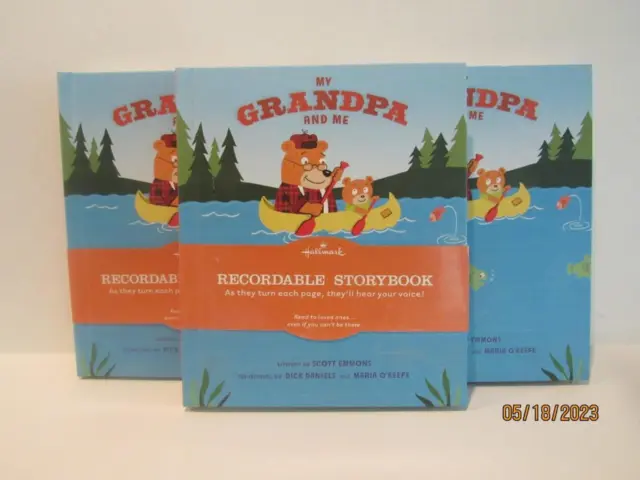 Brand New~Hallmark~MY GRANDPA  AND ME~Recordable Storybook~Father's Day!