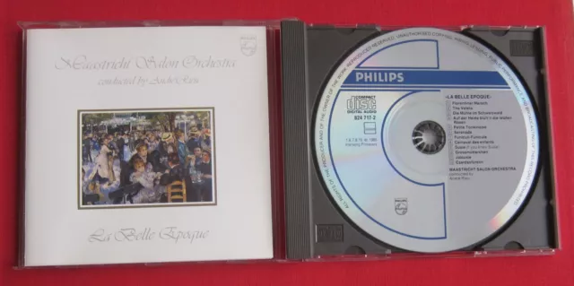 Maastricht Salon orchestra / Rieu / La Belle Epoque CD PHILIPS Germany