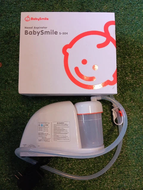Baby smile Mercy Pot S-504 peach Electric Nasal Water Aspirator .never Used