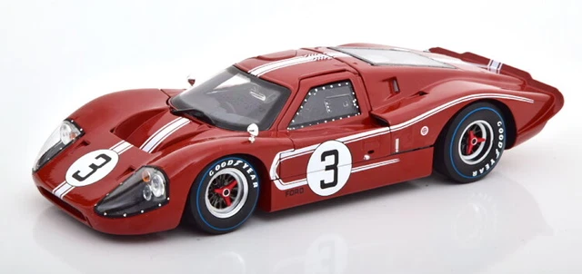 Shelby Collectibles 1/18 Ford Gt40 Mk Le Man 1967 24H Mans
