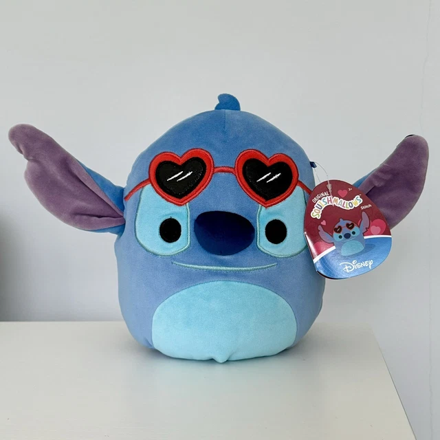 SQUISHMALLOWS DISNEY 2024 Valentine's Day Stitch 8” Heart Sunglasses