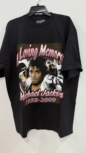 ミュージシャン MichaelJackson In Loving Memory 2009 Tee Michael Jackson In Loving Memory 2009 T-Shirt Size Small