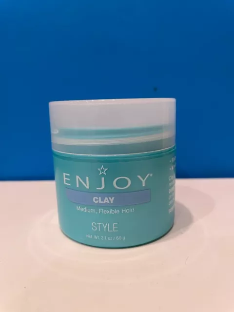 Enjoy Clay Medium Flexible Hold 2oz New & Authentic