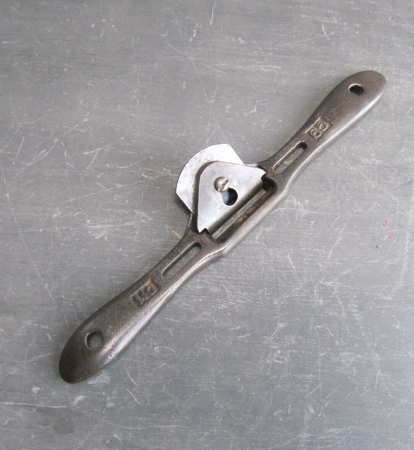 Antique Stanley No 65 Spoke Shave - Stanley Rule & Level Co Iron