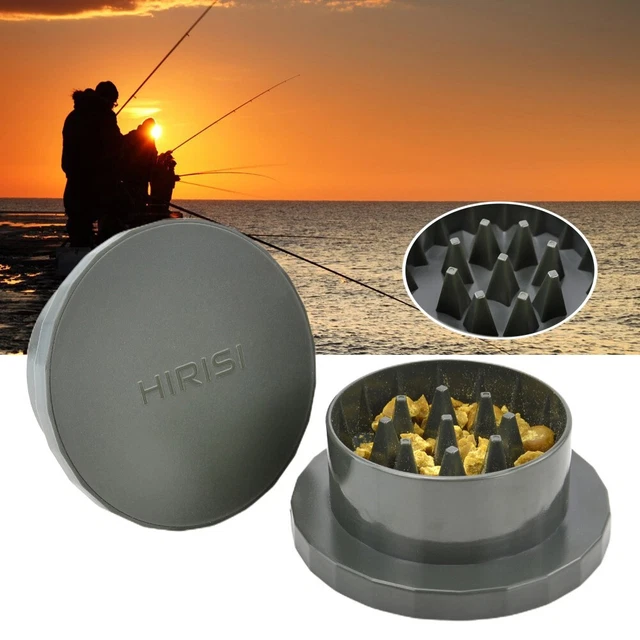 Broyeur D’Appâts Pour Carpe – ABS Robusté Et Dents Aluminium, Portable, Capacité Généreuse, Pour Granulés Et Bouillettes