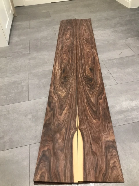 22 fogli impiallacciatura palissandro Santos 0,60 mm