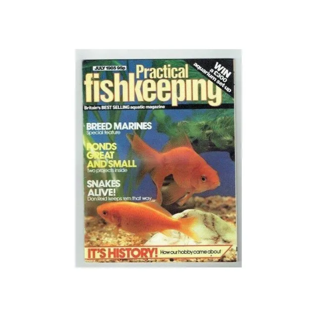 Practical Fishkeeping Magazine July 1985 mbox260 Ponds great