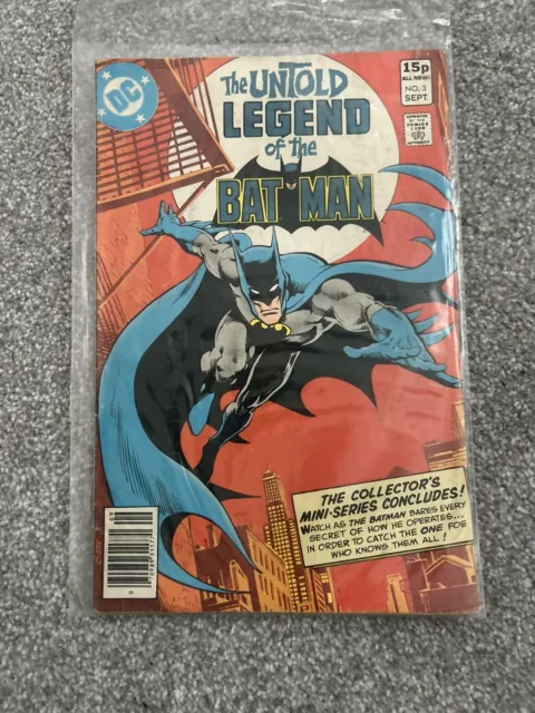 Untold Legend of the Batman 3 - DC Comics - 1980