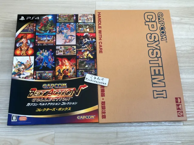 PS4 CAPCOM Belt Action Collection CP System II Collecto'rs Box sony playstation