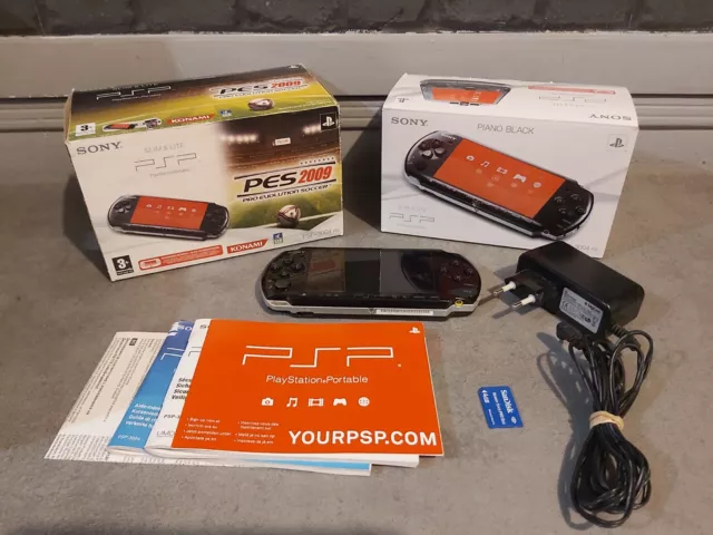 Console SONY PSP 3004 PB SLIM - PACK PES 2009- EN BOITE - Serial Matching