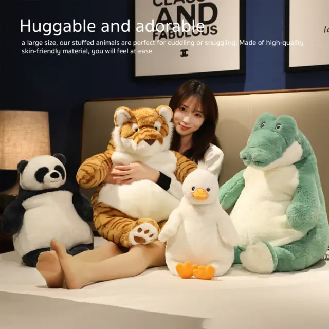 Giant Panda Stuffed Cuddly Plush Toy Cute Large Teddy Bear Soft Big Animals Kids