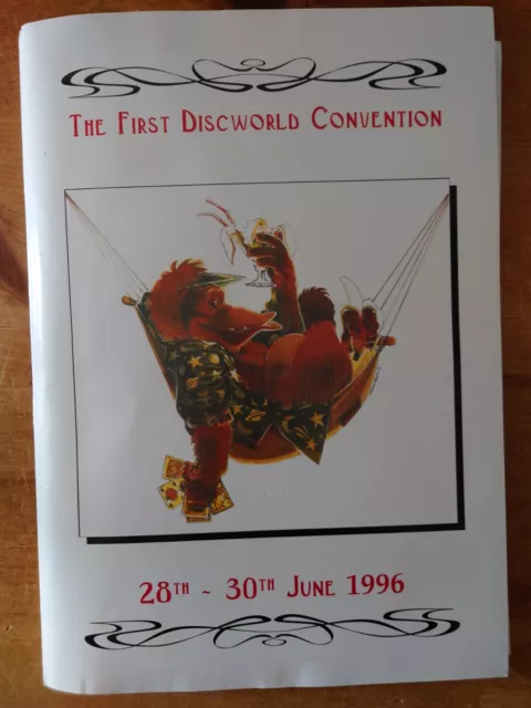 Terry Pratchett 1996 Discworld Convention Programme & other documents !!SIGNED!!
