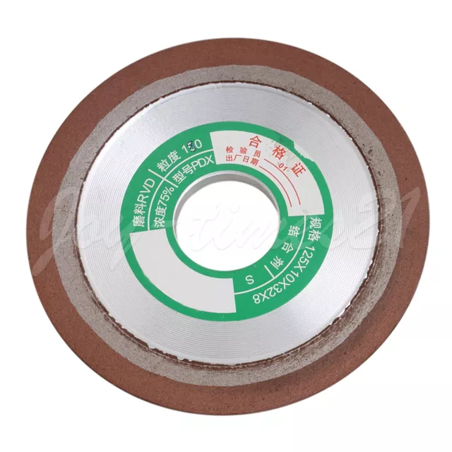 125mm Dia Single Side Tapered Diamond Grinding Wheel Tool Grinder 180 #