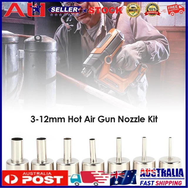 3-12mm Hot Air Gun Nozzle Kit for 858D Welding Soldering Station Heat Gun Tips