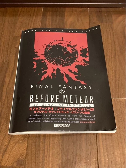 FINAL FANTASY XIV ピアノソロ曲集 ビフォーメテオ FINAL FANTASY XIV Before Meteor Piano Solo Sheet Music £134.79