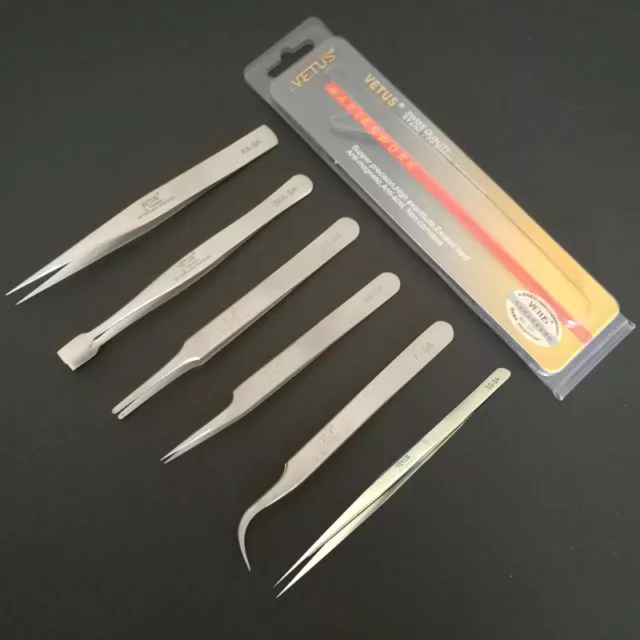 Vetus Lash Tweezer - SA Series- High Precision SA Tweezers phone Repair Tools