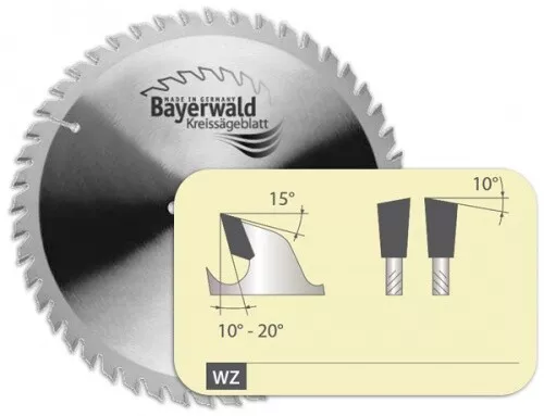 HM Kreissägeblatt - Ø 225 mm x 2,5 mm x 30 mm | Z=32 WZ