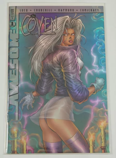 the Coven #1 VF/NM dynamic forces chrome edition variant w/ COA (2,461 of 5,000)