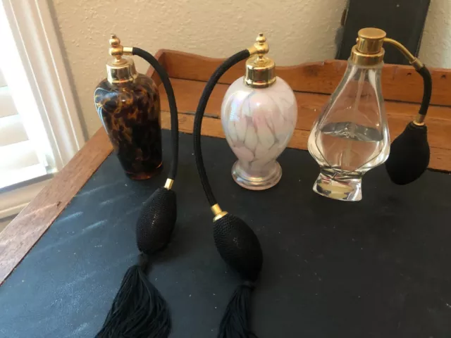 Vintage DeVilbiss Atomizer's. Perfume Bottles