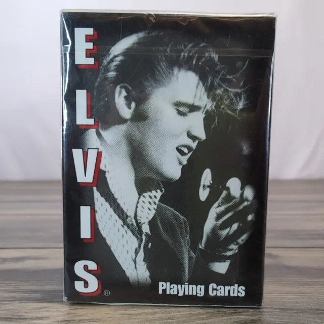 Elvis Presley Deck Of 54 Playing Cards Bicycle Brand Young Elvis Presley New