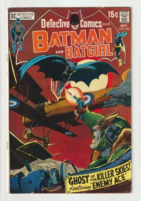 Detective Comics #404 1970 VG-