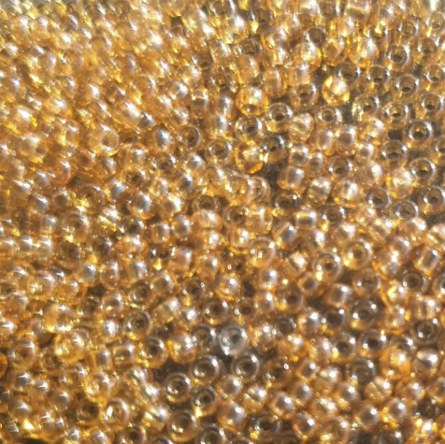 Gutermann 603864 11/o Perline di semi 12 g colore 1230 oro
