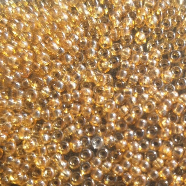 Gutermann 603864 11/o Perline di semi 12 g colore 1230 oro