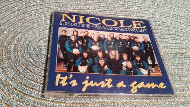 Nicole & Die Deutsche Fussballnationalmannschaft "IT'S JUST A GAME",Maxi-CD,1994