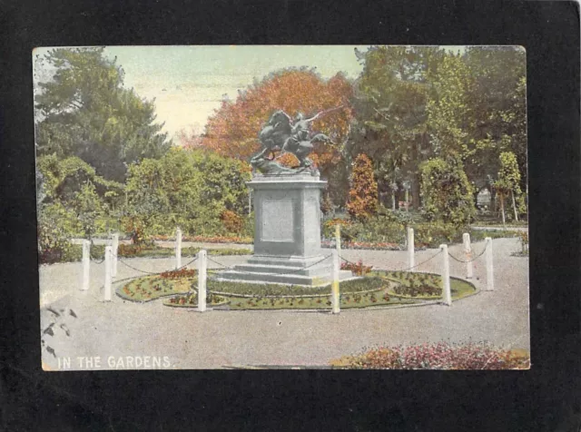 B6899 Australia SA Adelaide Botanic Gardens pu1909 vintage postcard